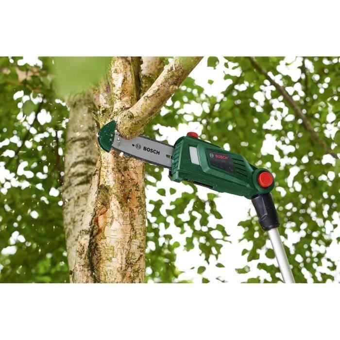 Bosch draadloze snoeischaar op steel - UniversalChainPole 18 (Geleverd zonder accu of lader, 18V-2,5Ah, 18V-systeem, snijlengte: 15 cm)