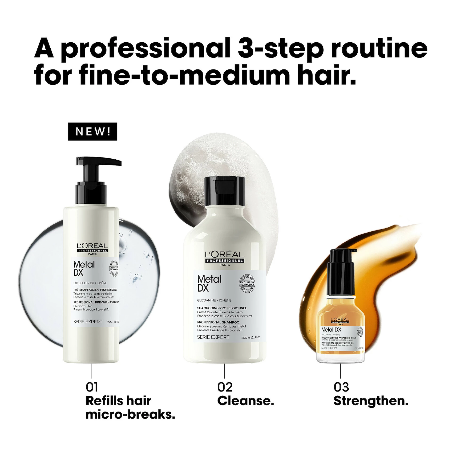 Metal DX elősampon 250 ml - L'Oréal Professionnel