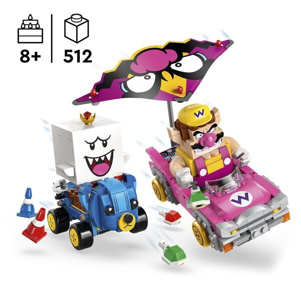 LEGO Super Mario 72038 Mario Kart - Wario en King Boo<br>