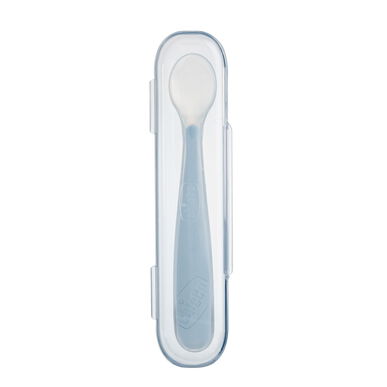Chicco silikonskje med etui 6M 1 enhet 1 enhet