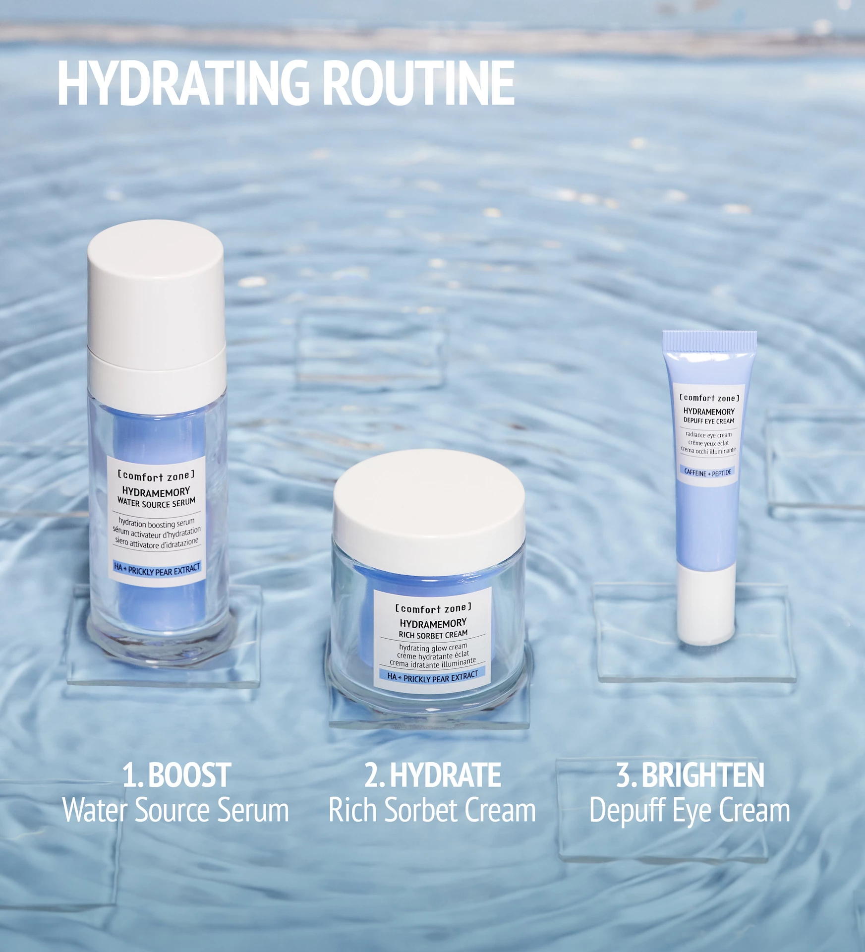 Uzupełnienie serum Hydramemory Water Source 30 ml - Strefa komfortu