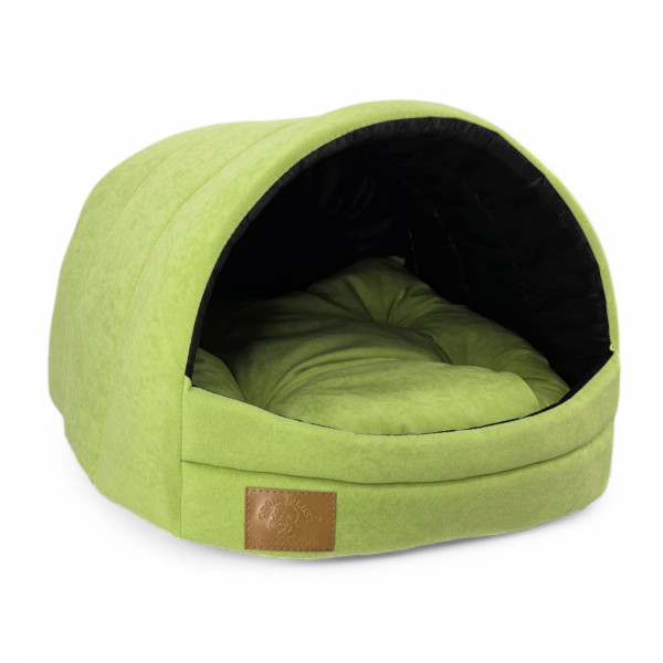 Domek dla psa kota Budka Legowisko 34x40x39cm - ZIELONA