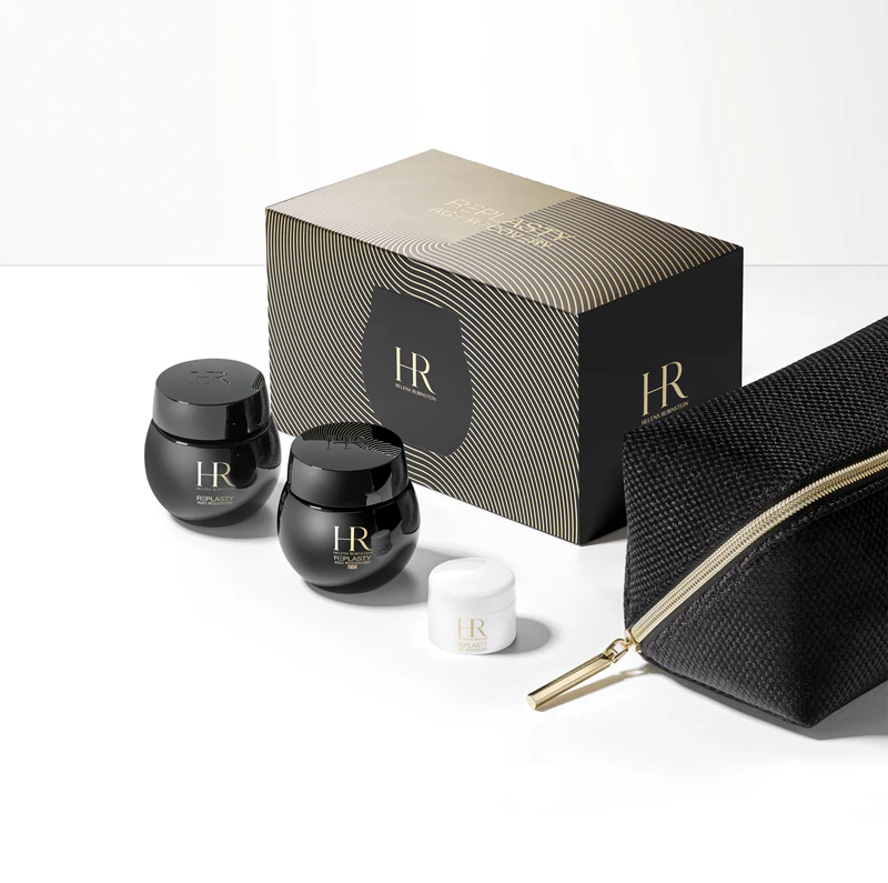 Kit de presente Helena Rubinstein Re-Plasty para rejuvenescimento feminino.