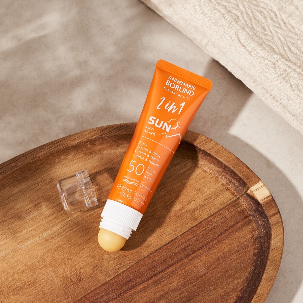 ANNEMARIE BÖRLIND Zaštita od sunca 2 u 1 krema za sunčanje i balzam SPF 50 - 30 ml