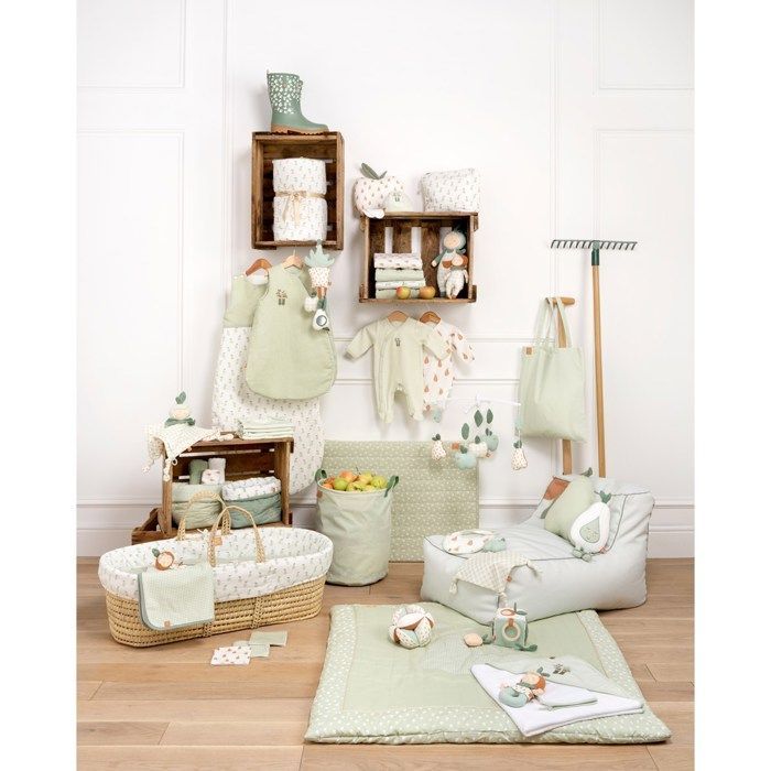 Tapis d'éveil - SAUTHON - Botanica - Vert - Avec arche jouet - Activités sensorielles