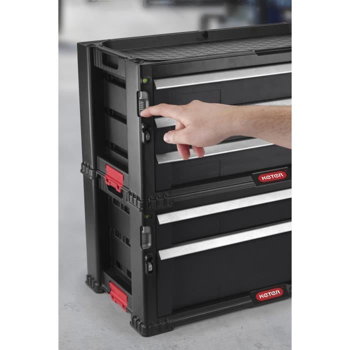 KETER 237790 empty toolbox, black