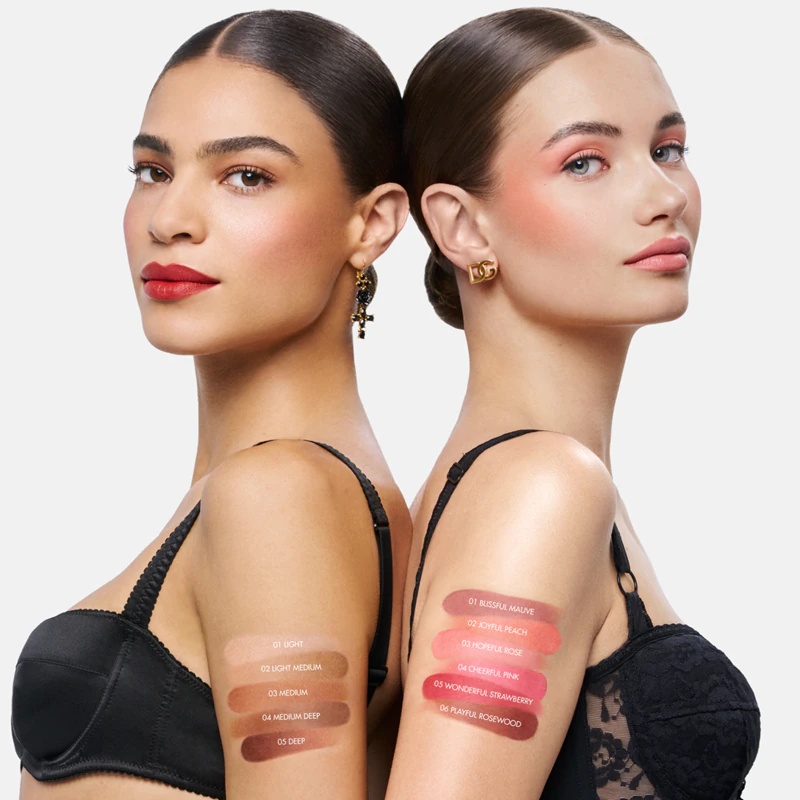 Rdečilo za lica in oči Dolce&Gabbana Classic Cheeks&Eyes Match