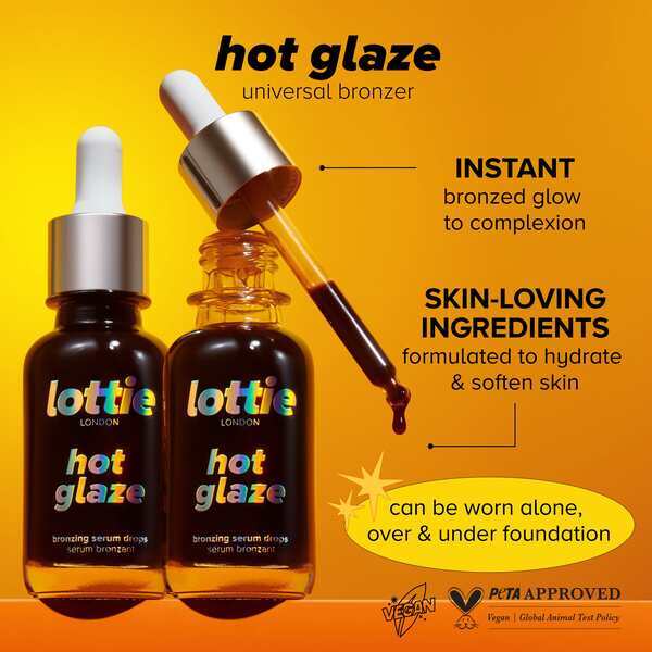 Bronzující kapky Lottie London Hot Glaze