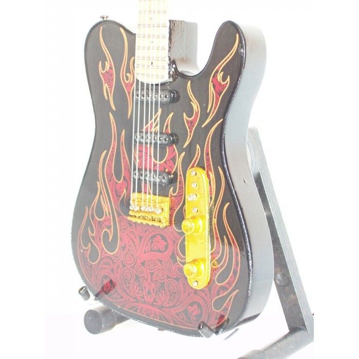 Miniature Telecaster guitar of James Burton, Elvis' guitarist