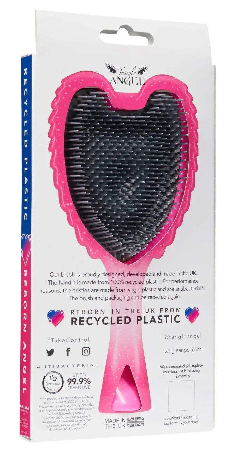 Tangle Angel Re:Born Pink Sparkle Češljevi i četke za kosu