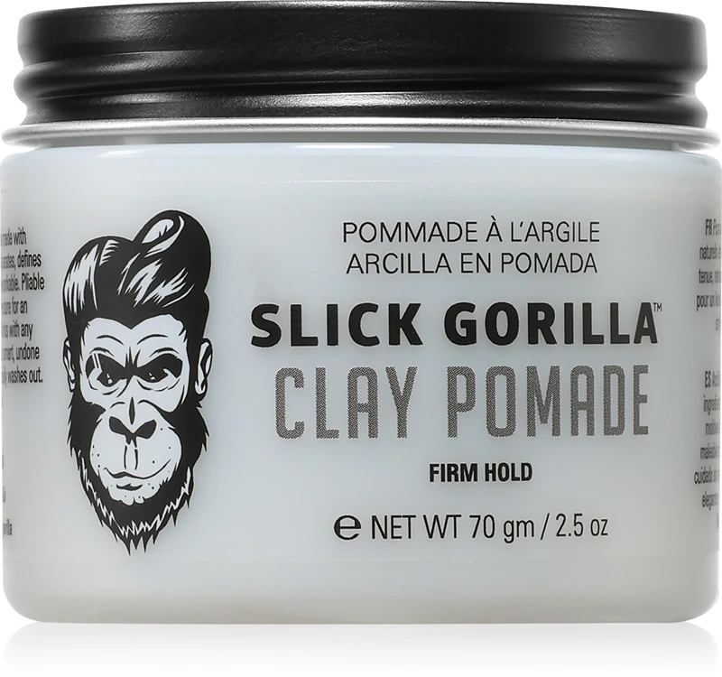 Pomada modeladora Slick Gorilla Clay para homens