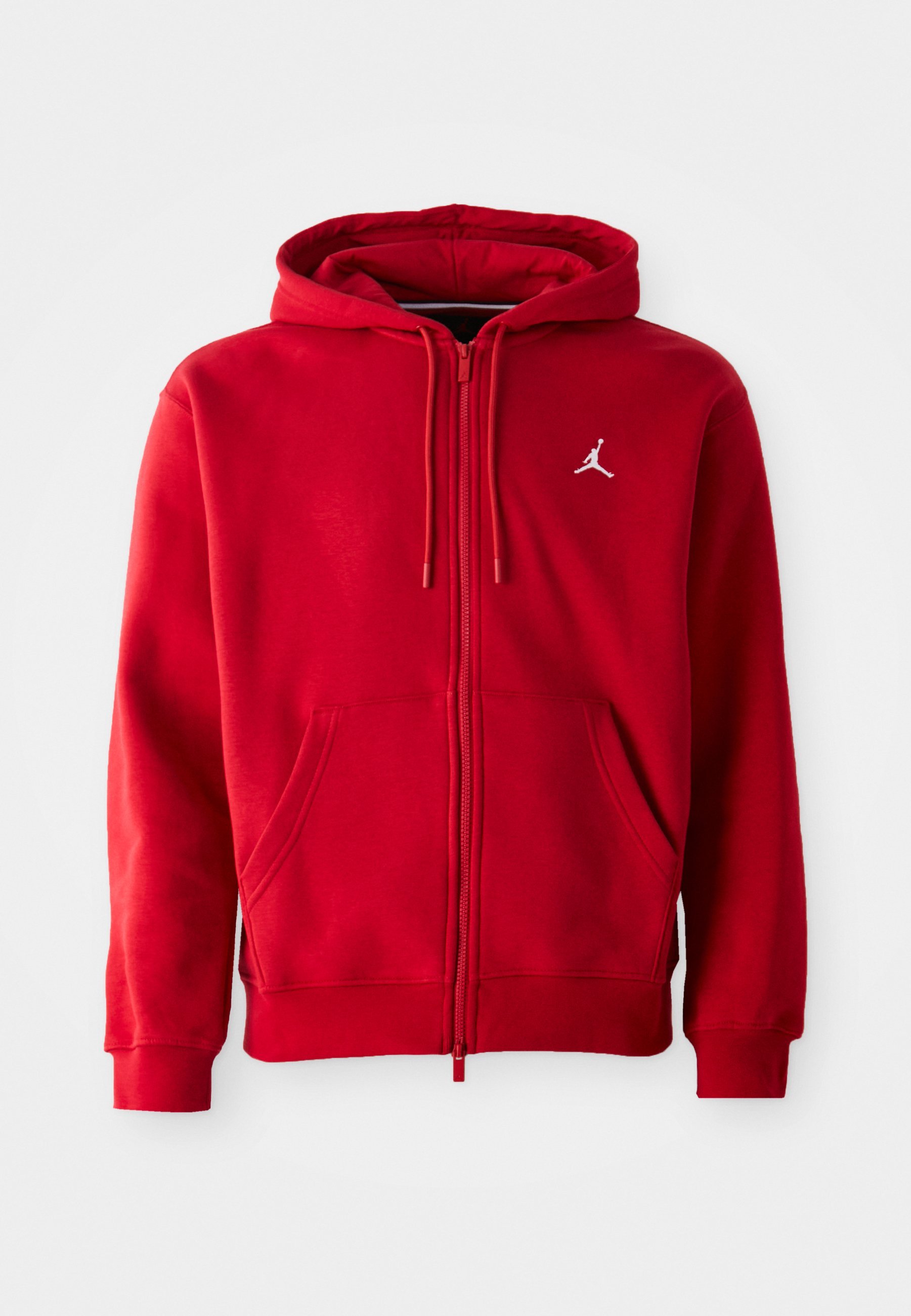 Felpa con zip Jordan - rosso palestra