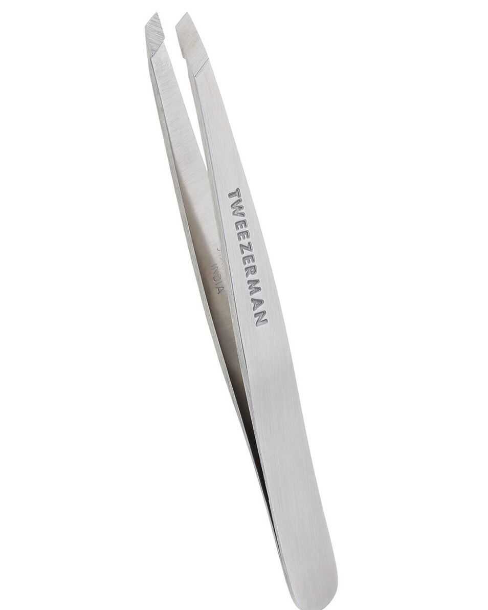 TWEEZERMAN SLANT TWEEZER CLASSIC STAINLESS STEEL