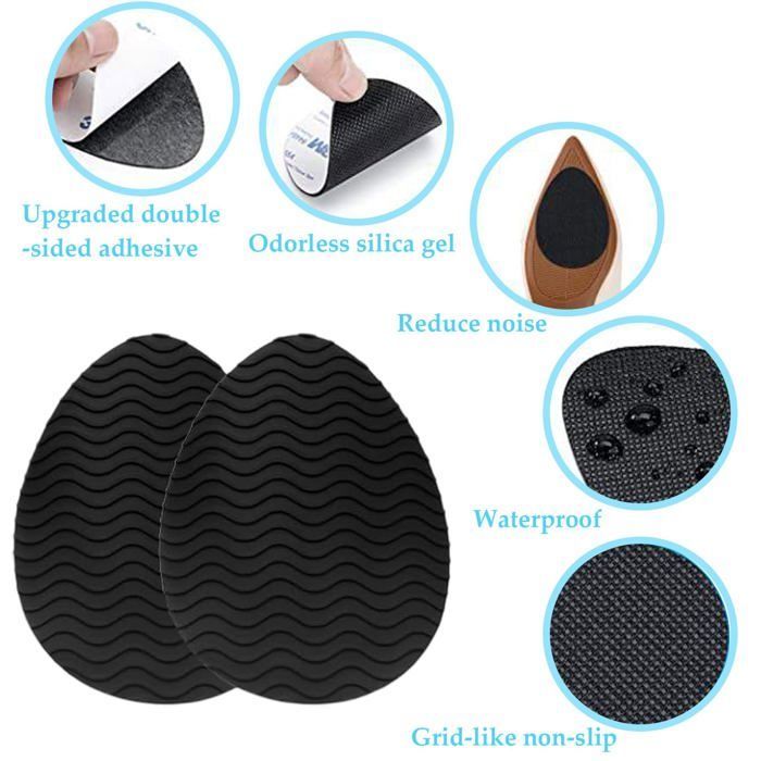 8 Pièces Patin Antiderapant Chaussure, Protecteurs De Semelles De Chaussures, Auto Adhésif Protecteurs de Semelles Chauss Aucuneary