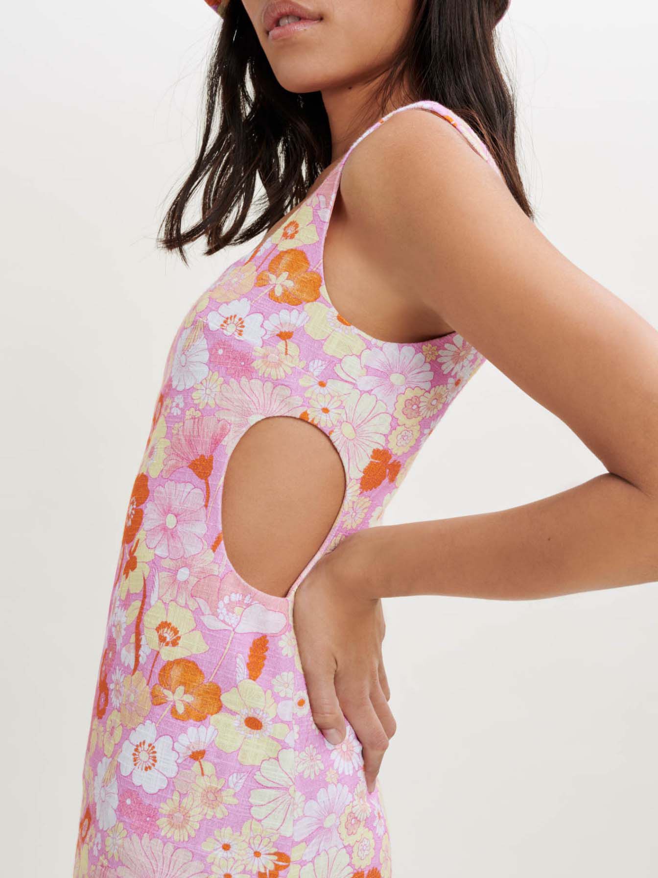 Rochie cu imprimeu Flower Power