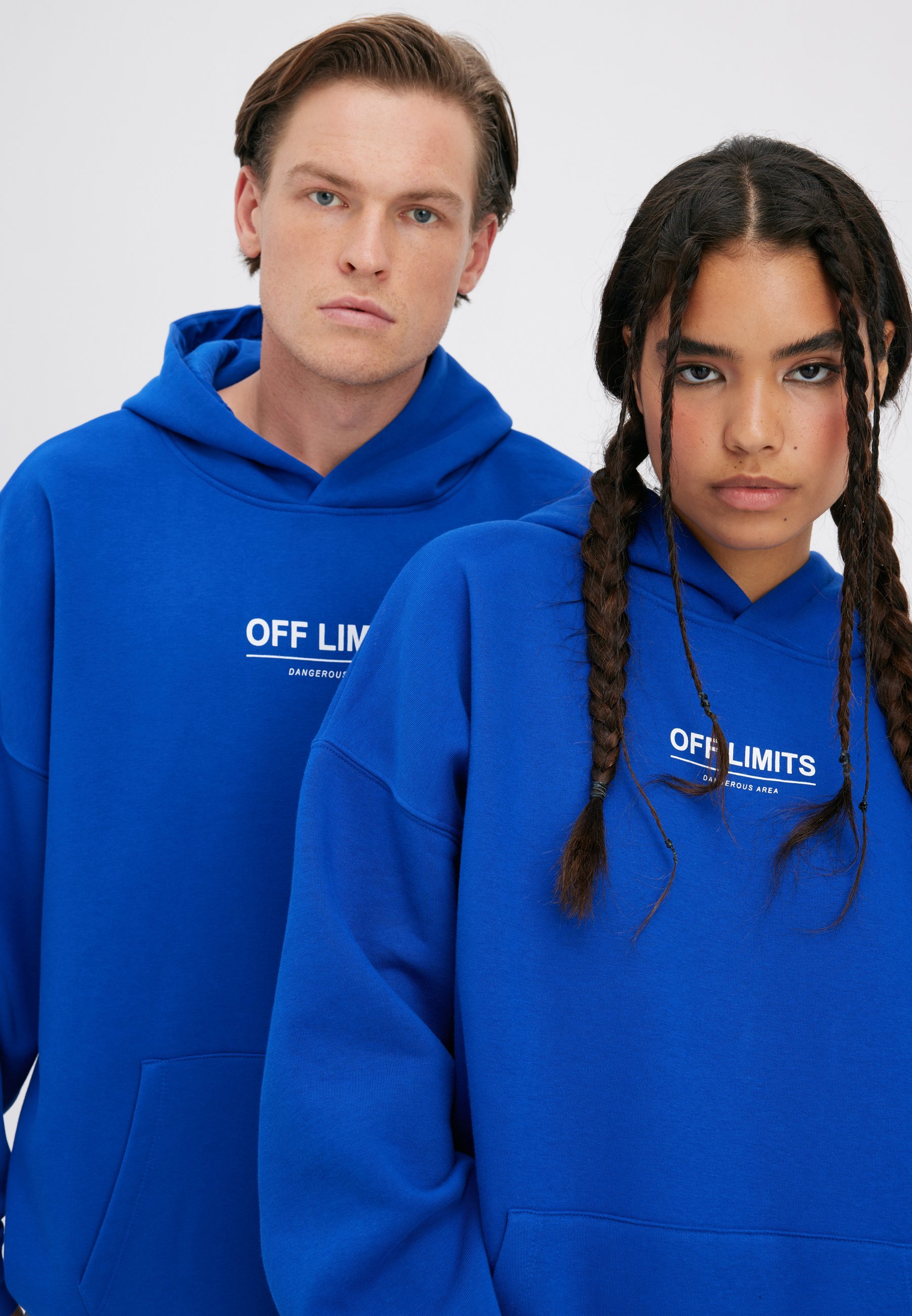 YOURTURN UNISEX - Hoodie - blauw