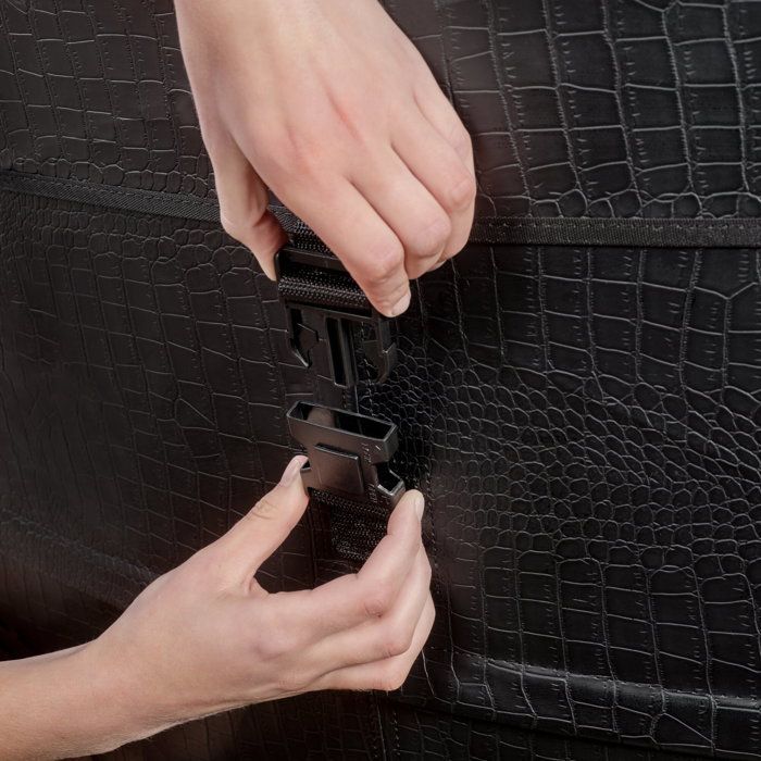EXIT Leather Premium spa (2 people) - black