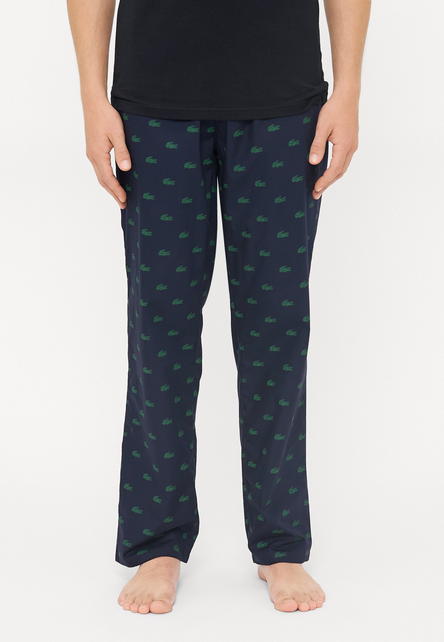 Pantalon de pyjama Lacoste LOUNGEWEAR - Bas de pyjama - vert abyssal
