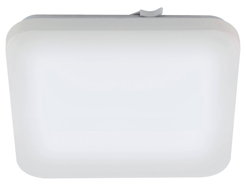 Plafon łazienkowy Frania LED stalowy biały