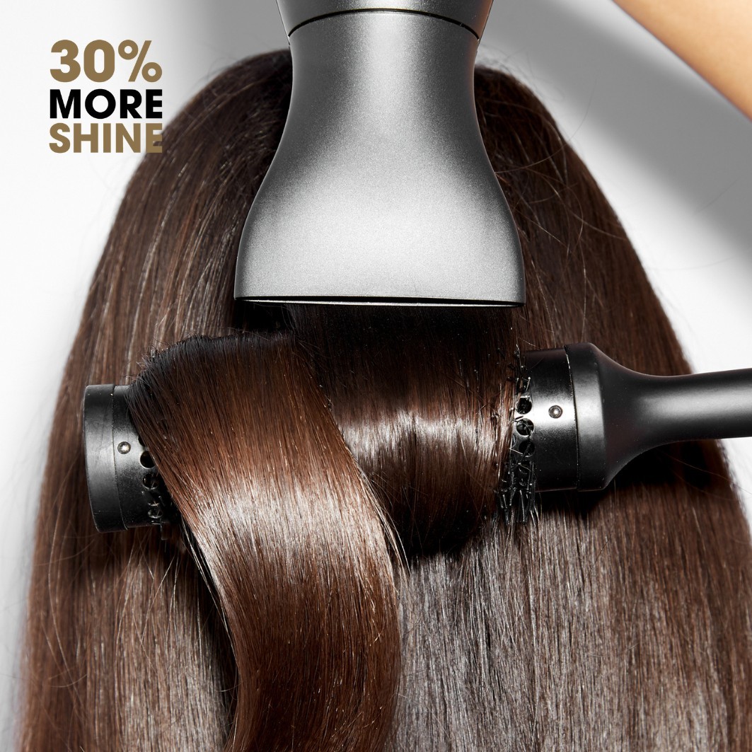 ghd Helios™ profesionālais matu fēns, melns – 1 gab.