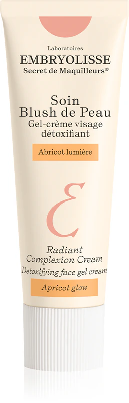 Rozjasňujúci denný krém Embryolisse Soin Blush De Peau Apricot s detoxikačným účinkom