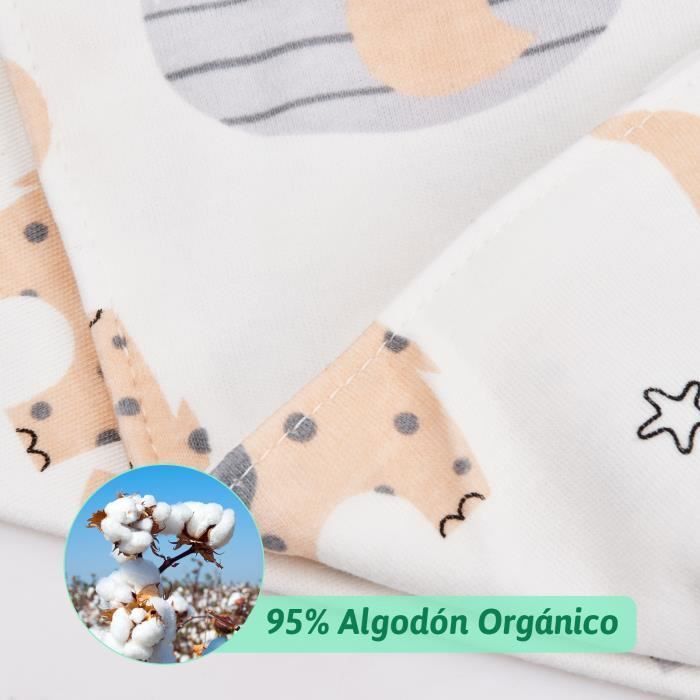 Conjunto de 5 babadores triangulares de algodão macio para bebês, crianças pequenas e recém-nascidos.