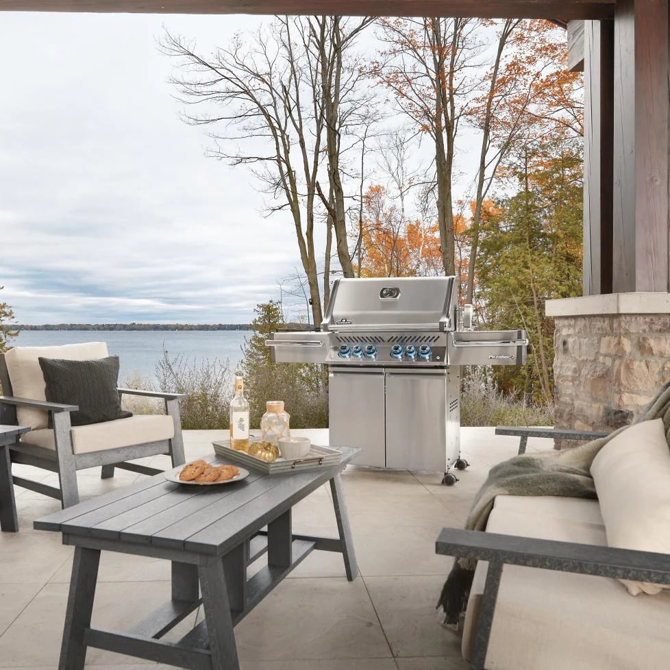 Napoleon Prestige PRO 500 propangrill med infraröda bakre och sidobrännare och rotisserie-kit - PRO500RSIBPSS-3