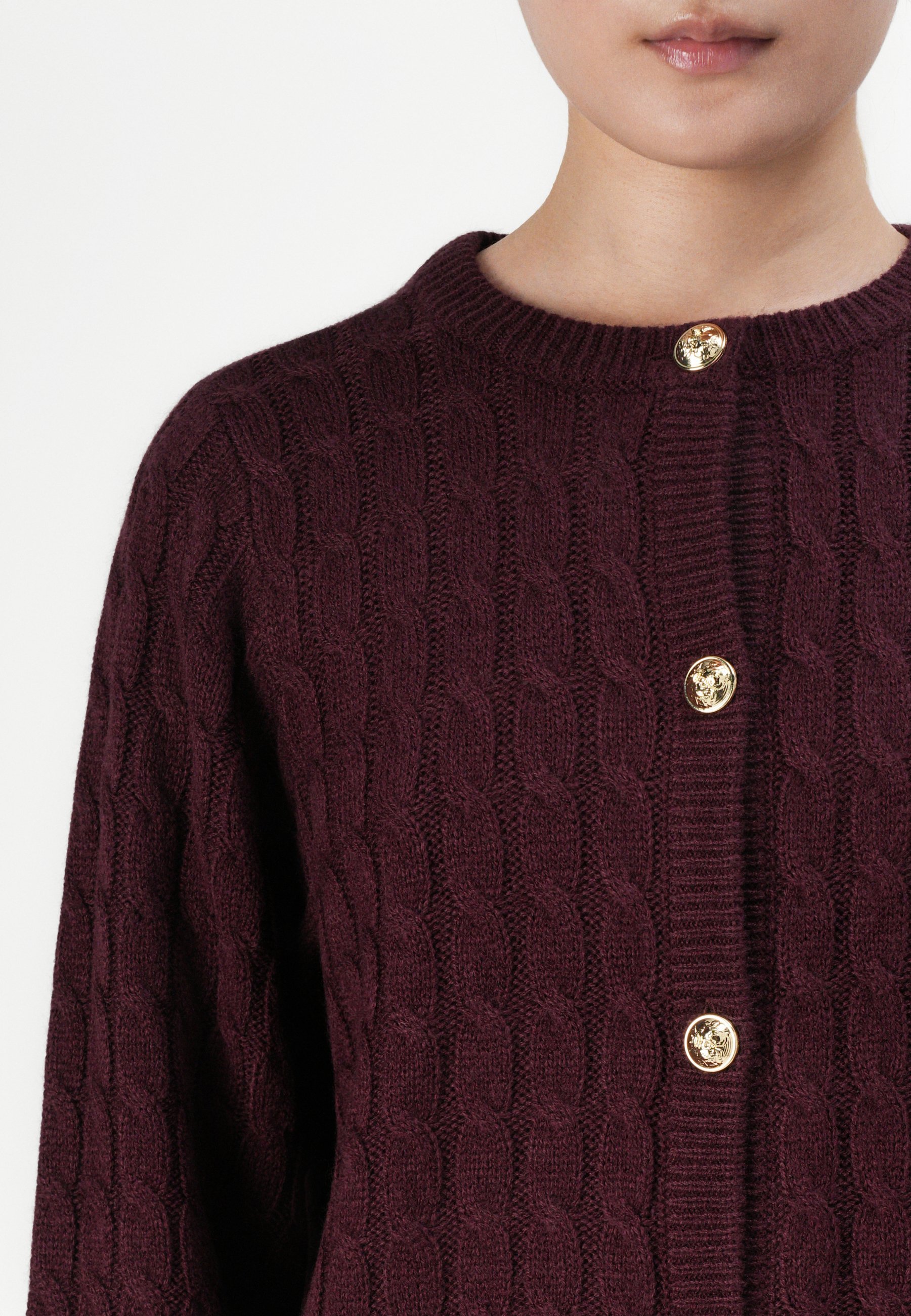 VILA VIPENNE CARDIGAN - Cardigan - winetasting