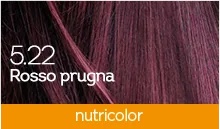 BIOKAP Coloration capillaire Biokap Nutricolor 5.22 rouge prune