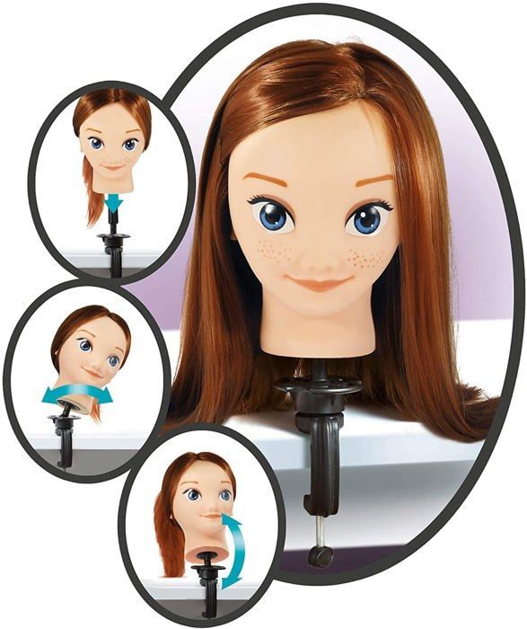Kit de coiffure BUKI FRANCE Professional Studio Hair - Tête à coiffer de qualité professionnelle avec accessoires
