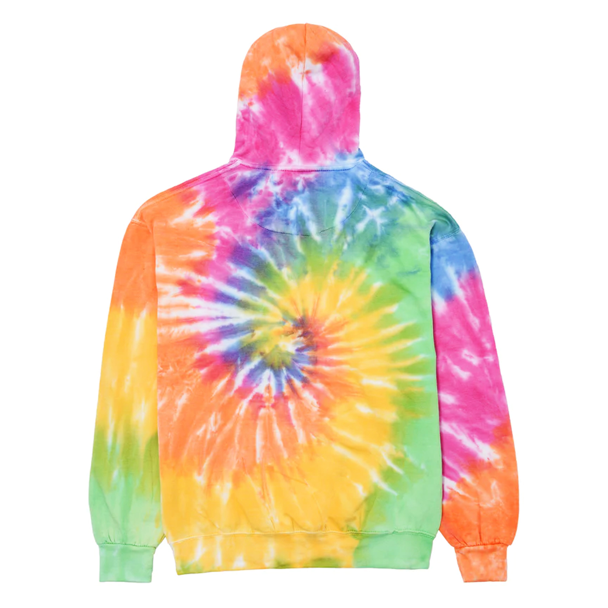 Sudadera Con Capucha Teñida Modelo Rainbow Tie Dye Colortone