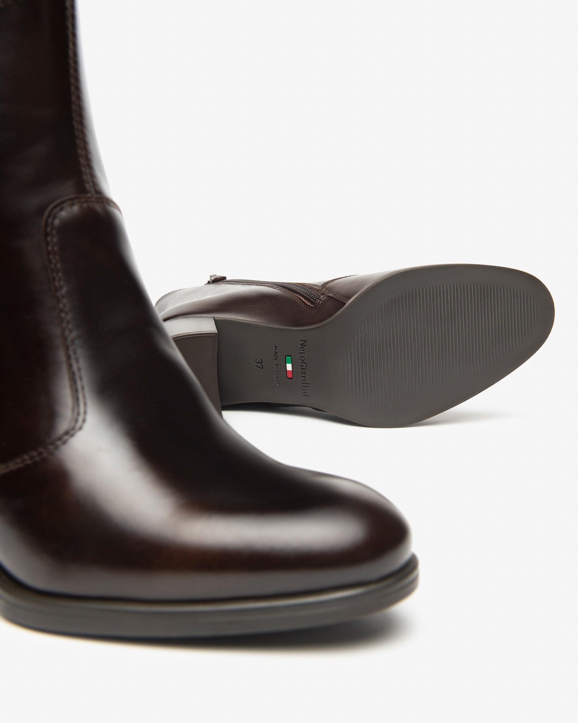  Damen-Ankle-Boots aus Leder
