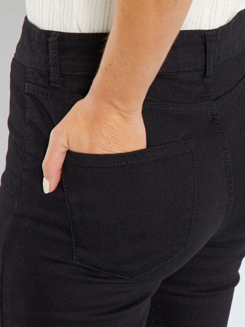 Calça jeans skinny fit - preta