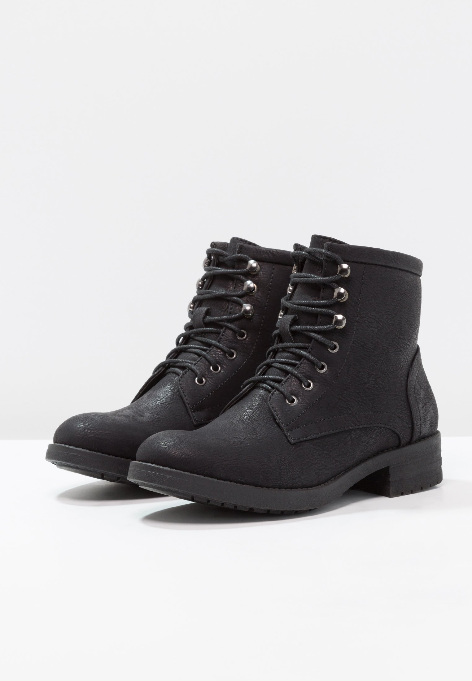 Anna Field Winterstiefel – Schnürstiefeletten – schwarz