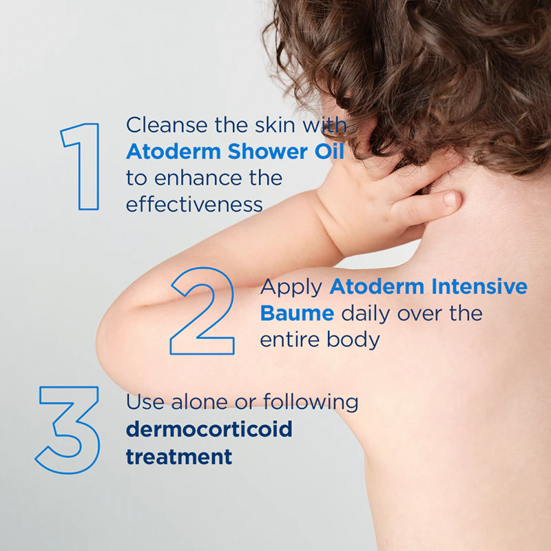 Bioderma Atoderm Intensive Baume, bálsamo intensamente suavizante para pele seca e atópica.