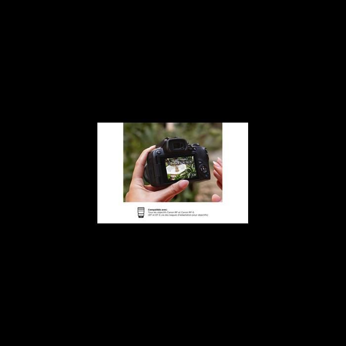 CANON EOS R10 -hybridikamera - 24,2 megapikselin APS-C-kenno - 4K-video - 3 vuoden takuu
