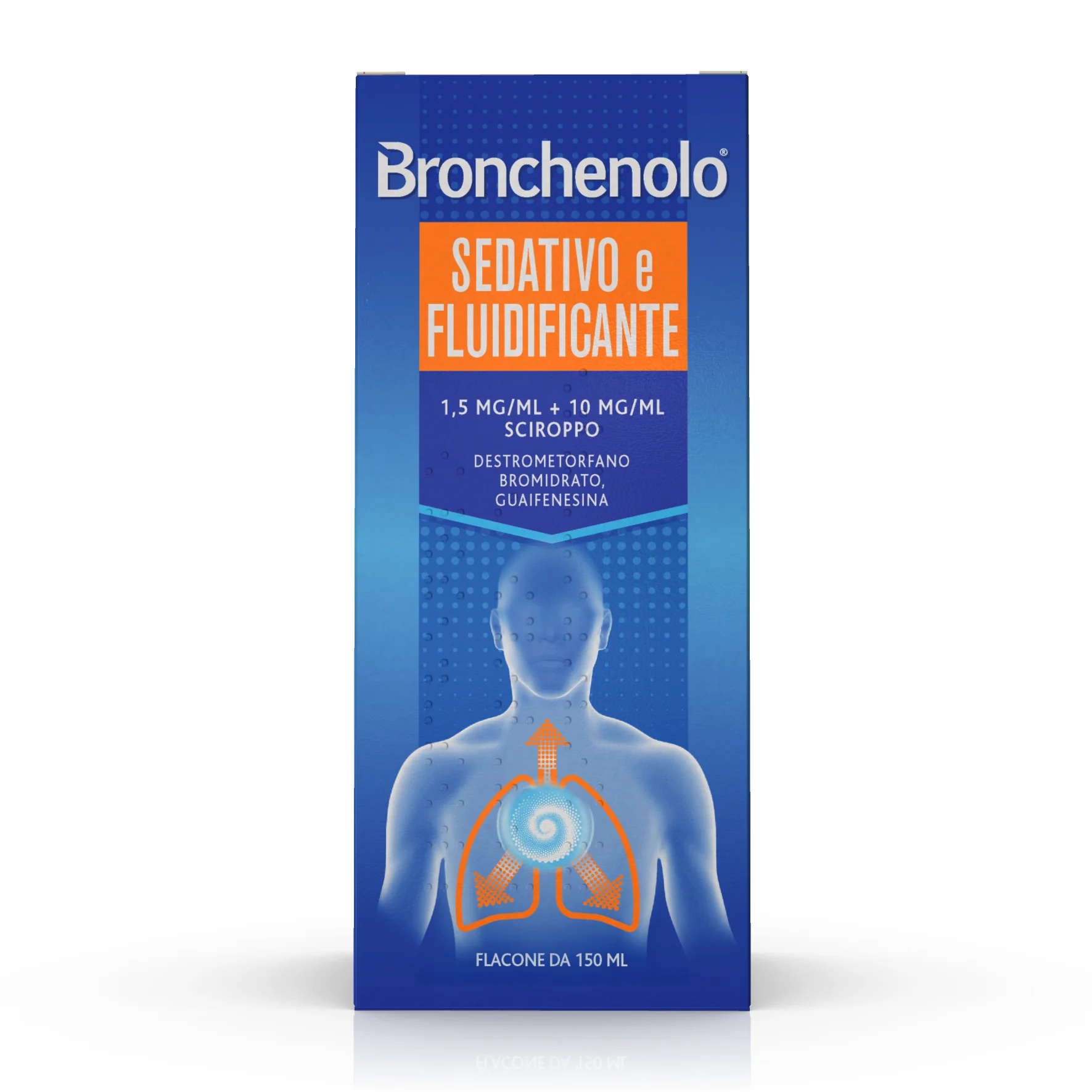 BRONCHENOLO Bronchenolo kalmerende en hydraterende siroop voor droge en slijmerige hoest 150 ml