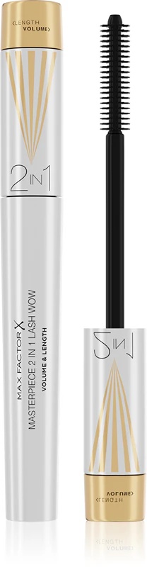Max Factor Masterpiece Lash Wow maskara 2 v 1 za volumen, podaljševanje in kodranje trepalnic