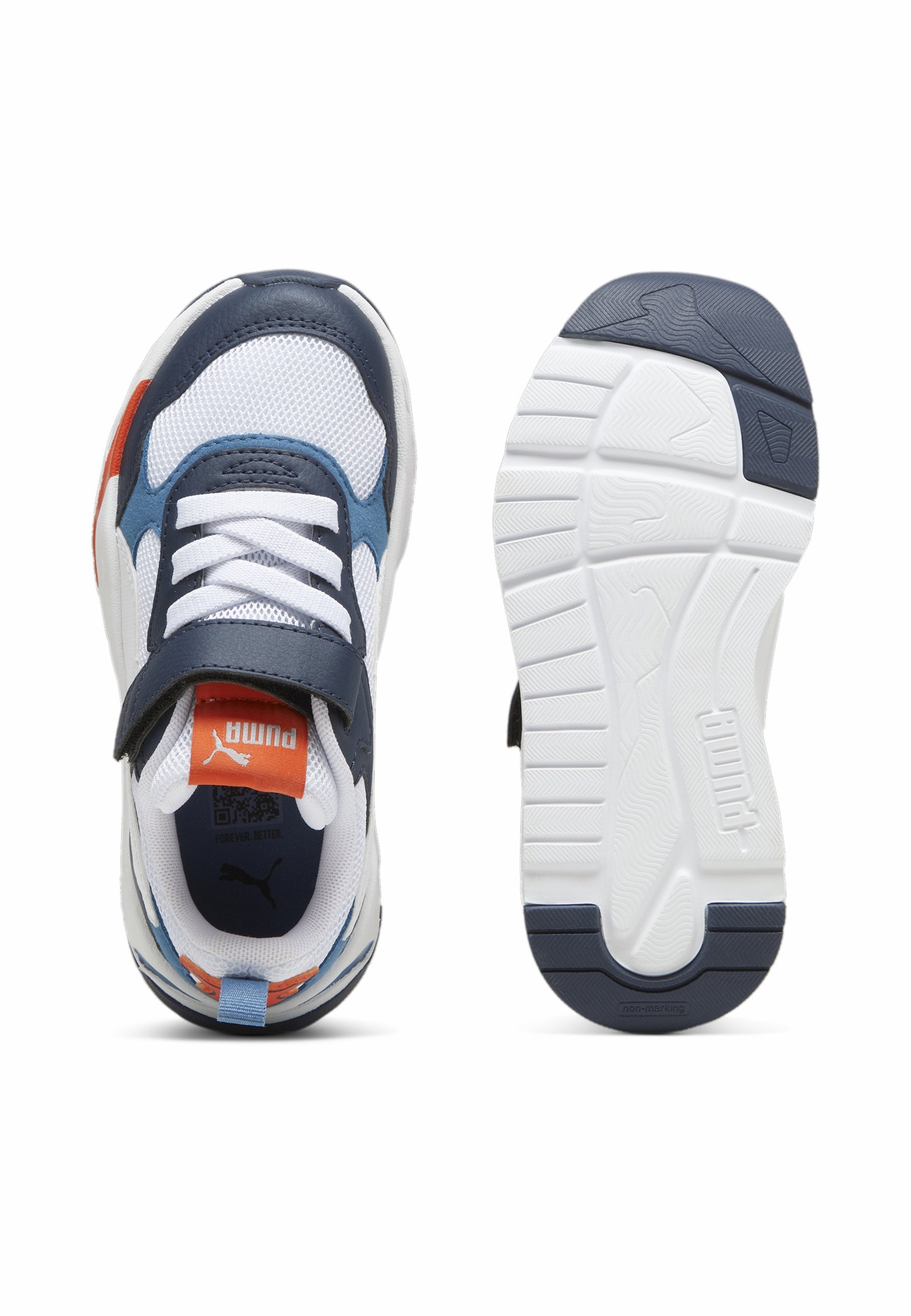 Puma TRINITY UNISEX - Scarpe da ginnastica - club navy bianco rosso blu orizzonte