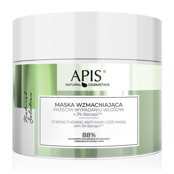 APIS Styrkende hårtapsmaske med 3 % Baicapil 200 ml