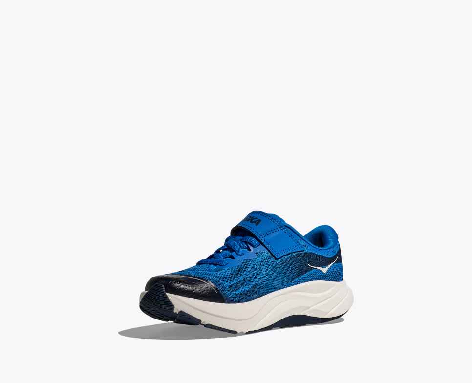 HOKA Rincon 4 Elektrisch Kobalt / Varsity Marineblauw