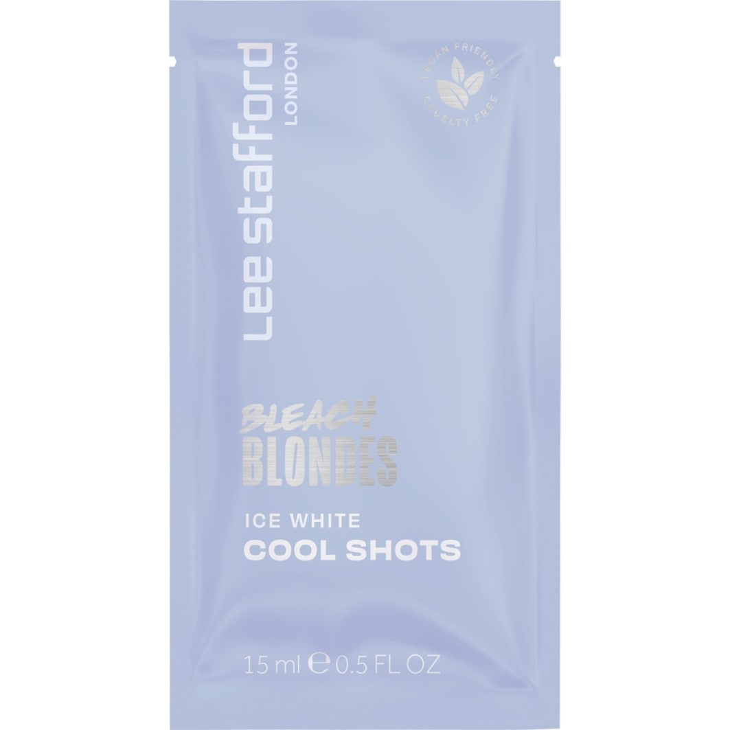 Lee Stafford Haarbehandlung Bleichblond Eisweiß Cool Shots 4 x - 15 ml