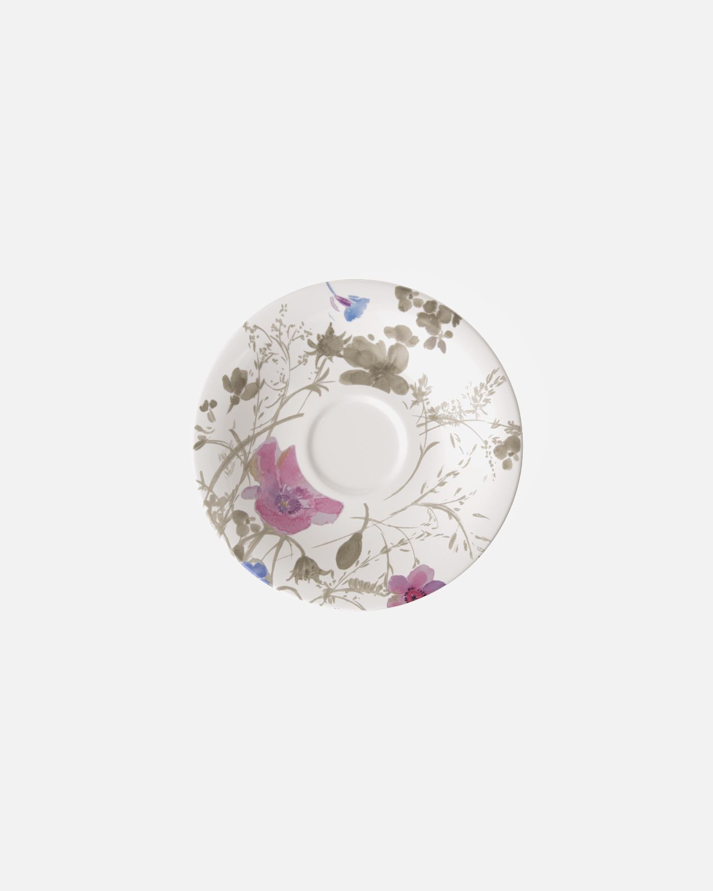Villeroy & Boch krūze/kafijas apakštase/tējas apakštase Mariefleur Gris Basic - 1 gab.