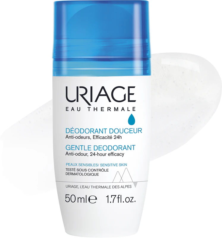 Дезодорант-ролик Uriage Hygiène Gentle Deodorant без алюмінію.