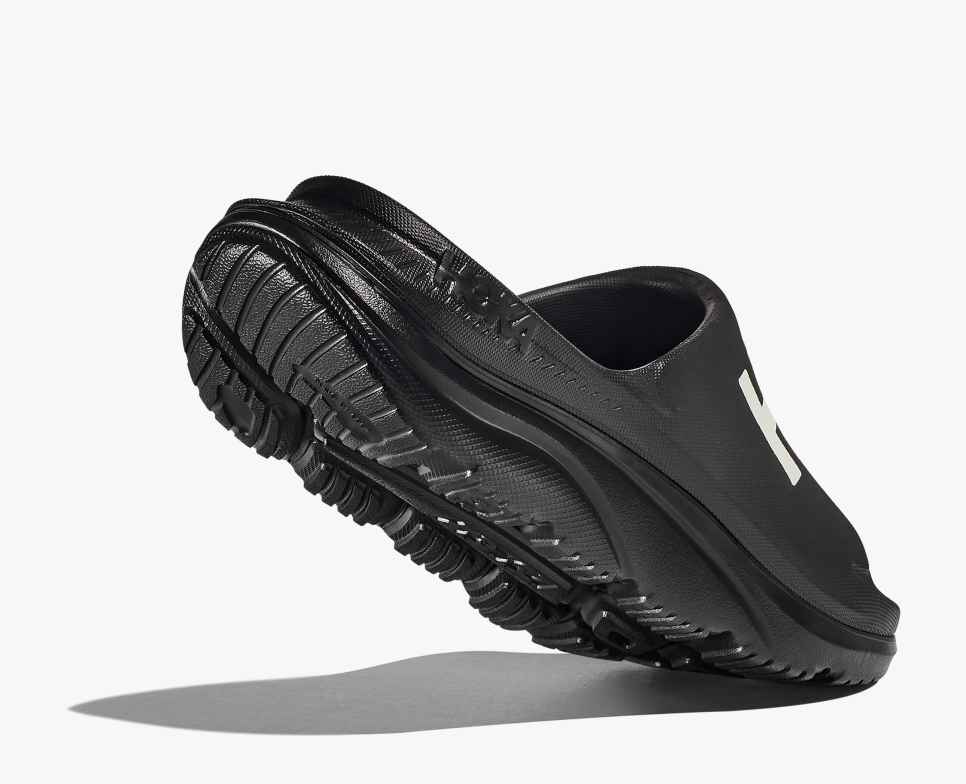 HOKA Sandalias deportivas Ora negras/blancas