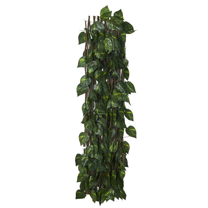 Kunstmatig bladerdak - Home Deco Factory - Rotan voet - Groen