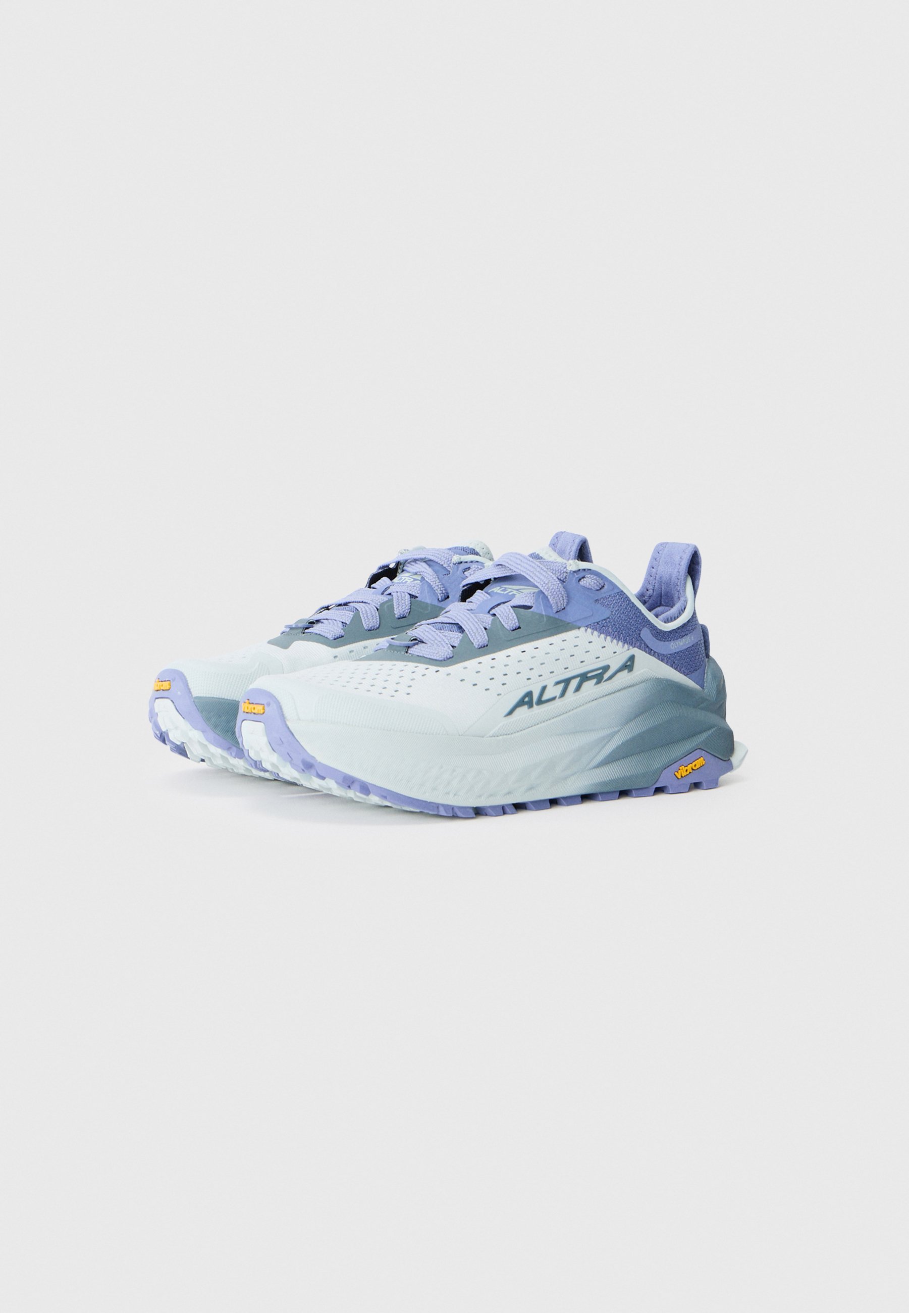 Altra OLYMPUS 6 - Scarpe da trail running - grigio/blu