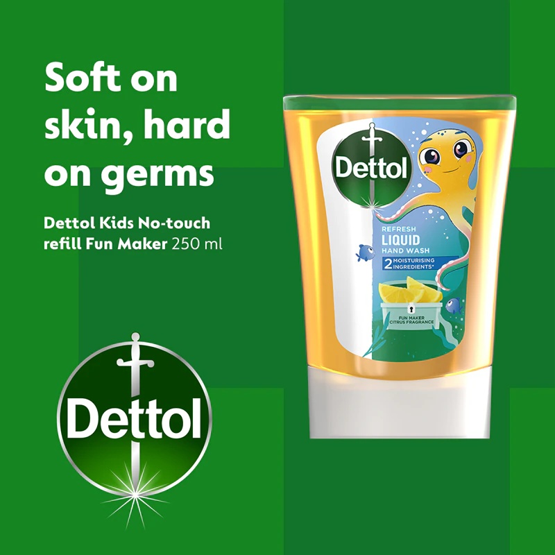 „Dettol Soft on Skin Kids Fun Maker“ bekontaktis muilo dozatoriaus papildymas