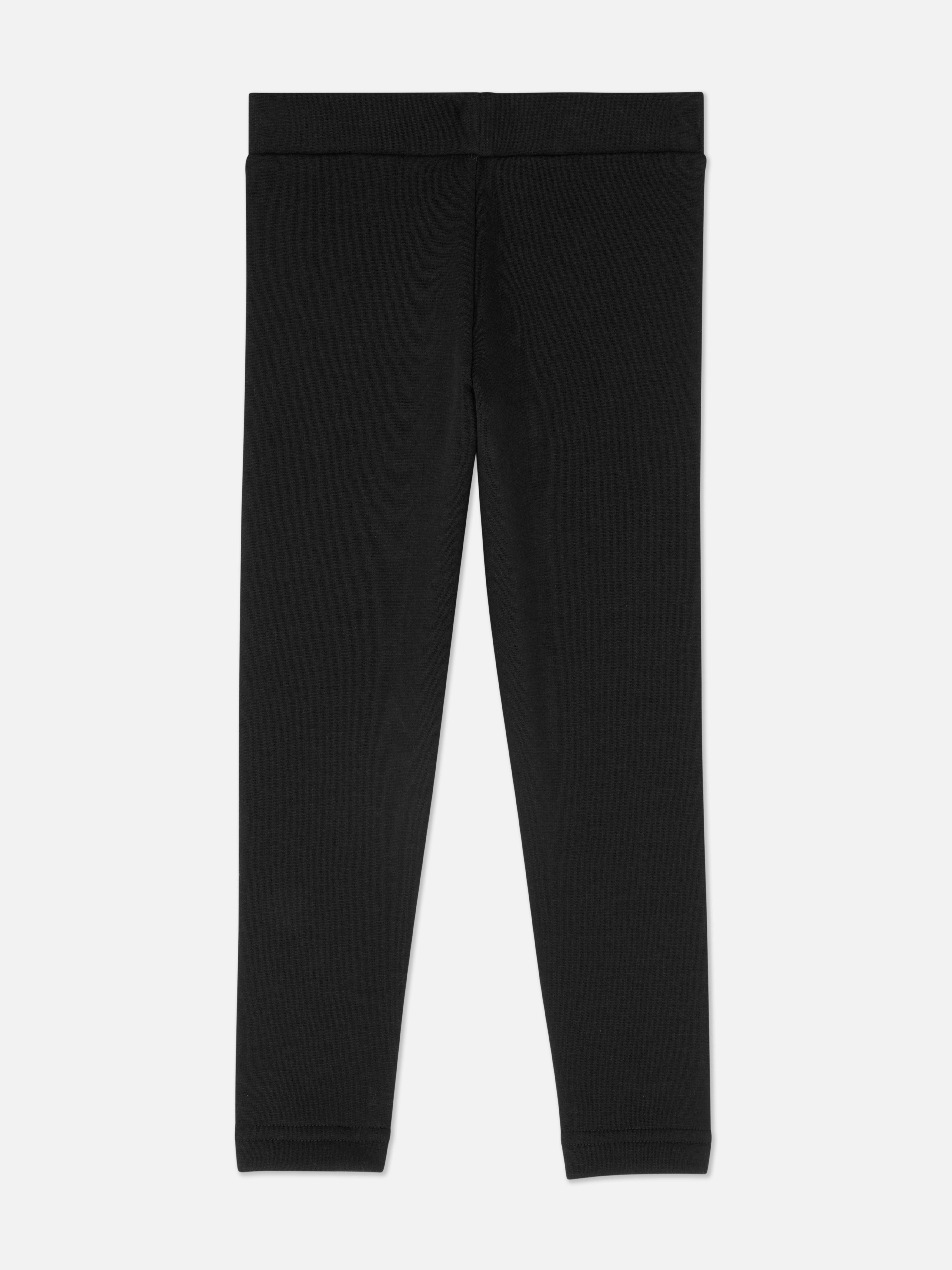 Leggings mit weichem Futter Eine Basic-Leggings mit elastischem Bund und weichem Futter