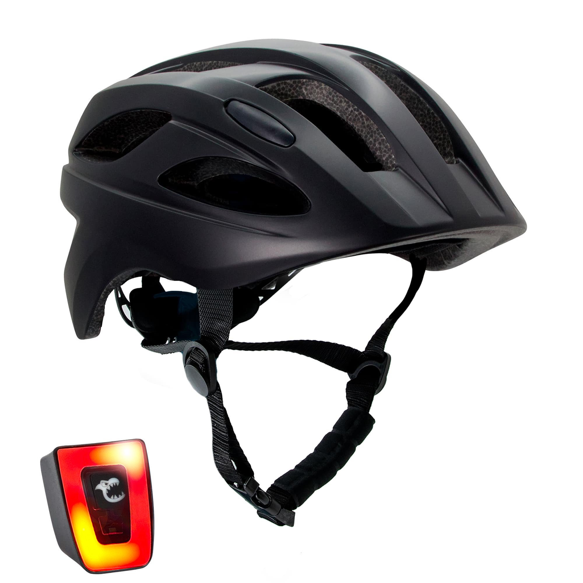 Casco De Bici Para Niños De 6 A 12 Años | S.w.a.t. Negro | Certificado En1078